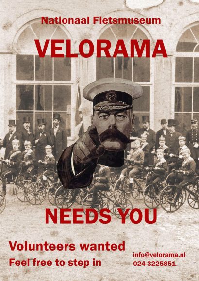 Poster vrijwilligers velorama 2023